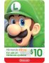 Nintendo Gift card 10$