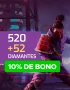 520+52 Diamantes Free Fire Paraguay, Free Fire Paraguay, recargar diamantes Free fire